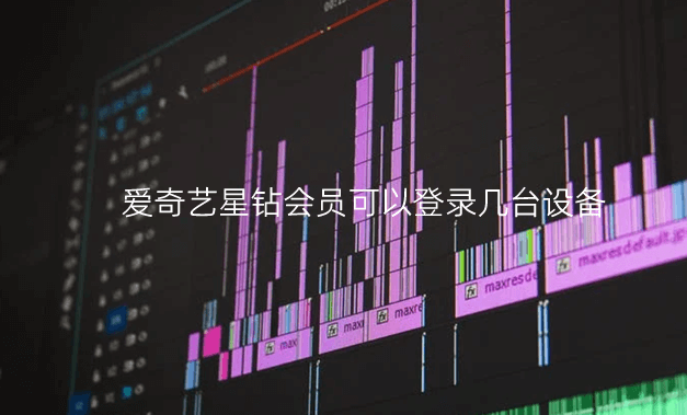 爱奇艺星钻会员可以登录几台设备(合购一个账户省钱)
